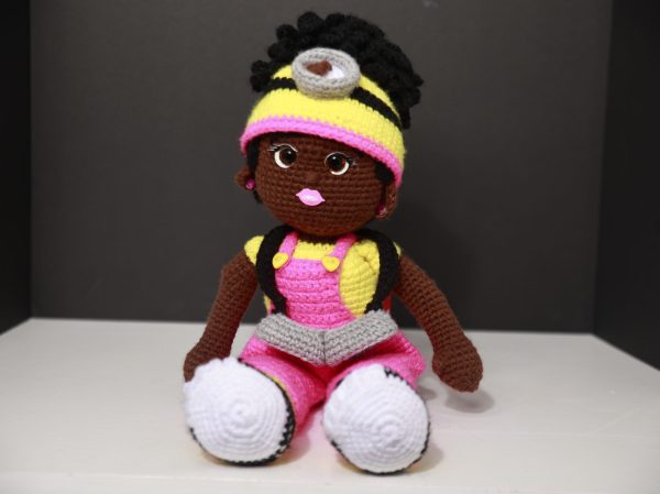 Collectible Amigurumi Crochet Bright Lights Doll - Image 3