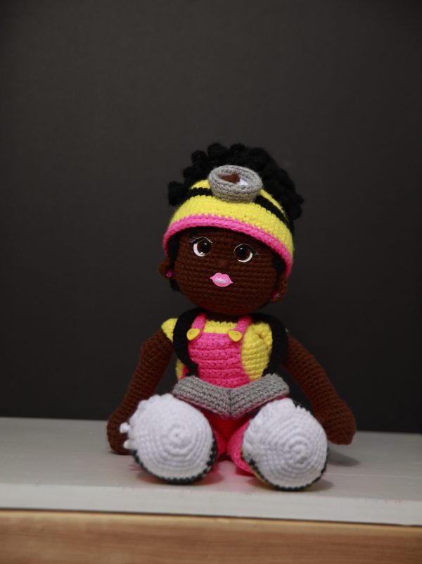 Collectible Amigurumi Crochet Bright Lights Doll - Image 5