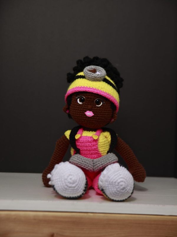 Collectible Amigurumi Crochet Bright Lights Doll - Image 6