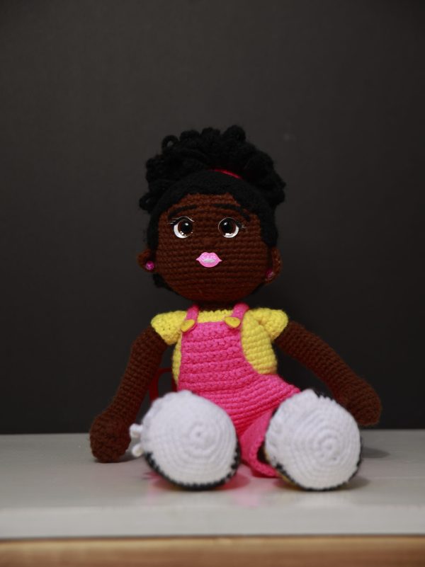 Collectible Amigurumi Crochet Bright Lights Doll - Image 9