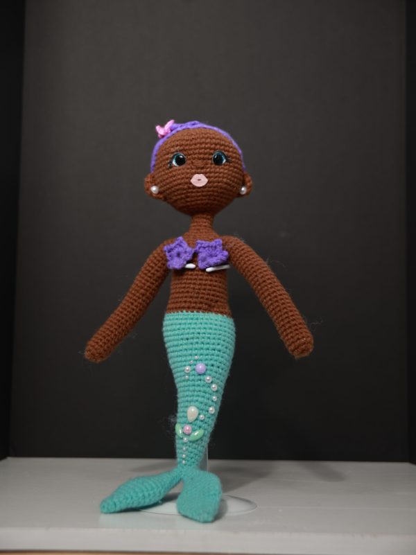 Collectible Amigurumi Crochet Mermaid - Image 4