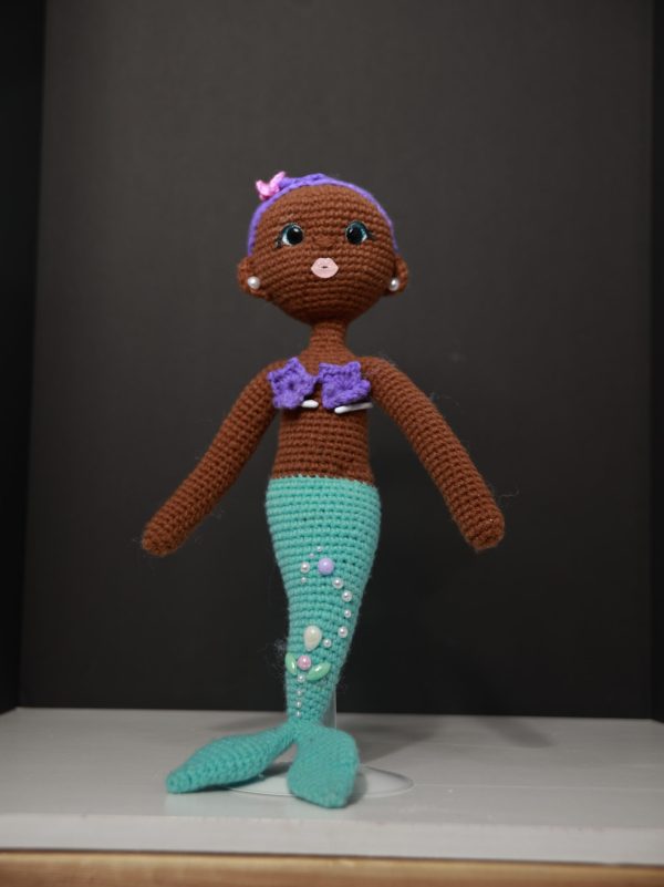 Collectible Amigurumi Crochet Mermaid - Image 5