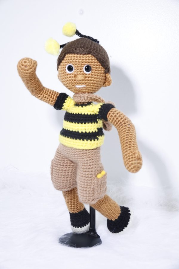 Collectible Crochet Doll Bee - Image 2