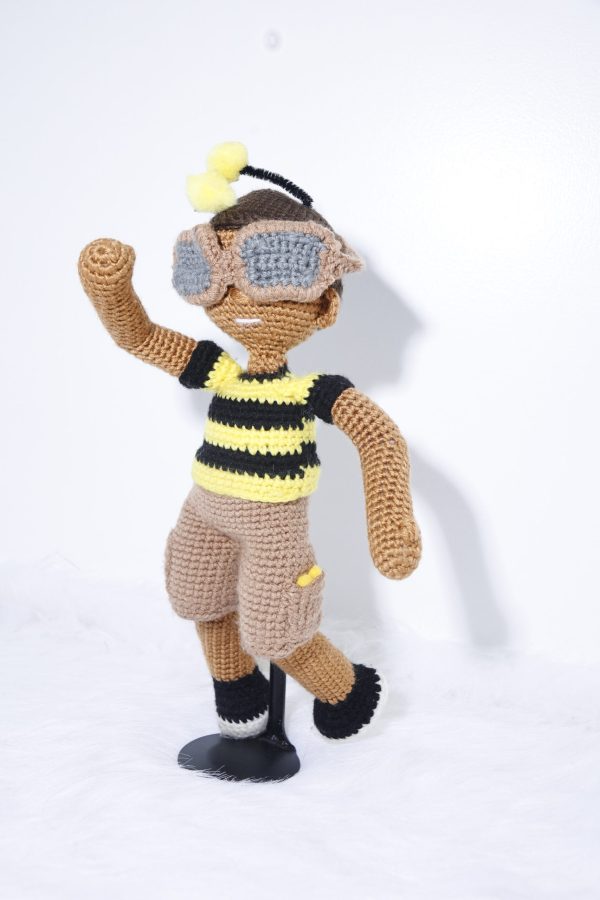 Collectible Crochet Doll Bee - Image 4