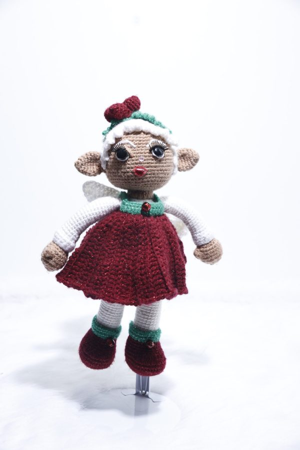 Collectible Crochet Amigurumi Christmas Fairy